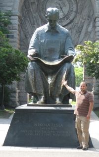 Goat Island, NY - Nicola Tesla statue